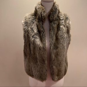 Elle Faux Fur Vest XS